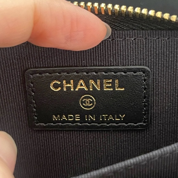 Chanel zip wallet coins purse - Picture 7 of 8